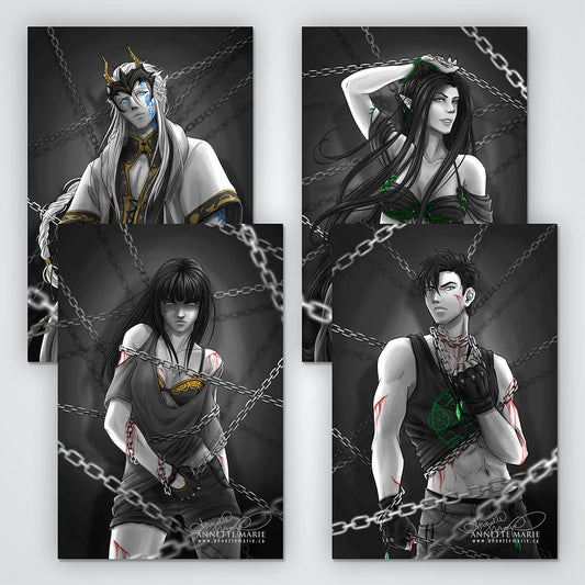 "Chained" Art Card Bundle (The Guild Codex)