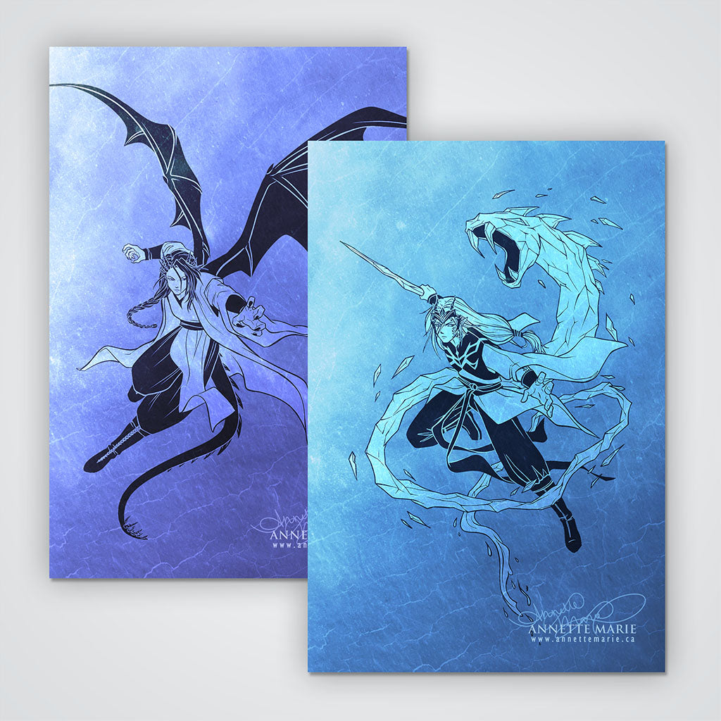 "The Fae Lords" Art Card Bundle (The Guild Codex)