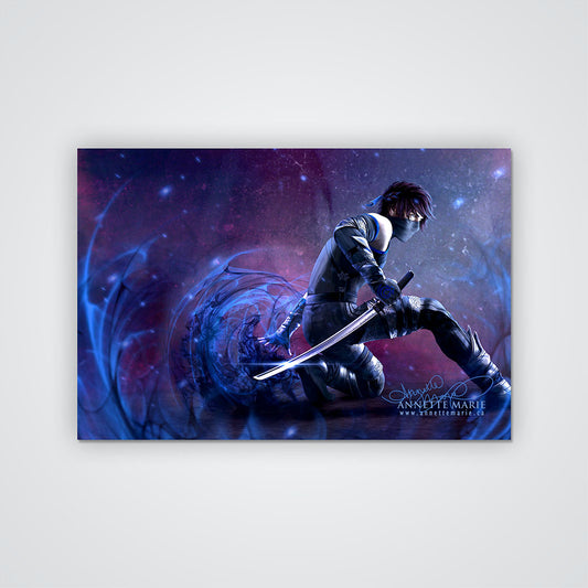 "Blackfire Ash" Art Card (Steel & Stone)