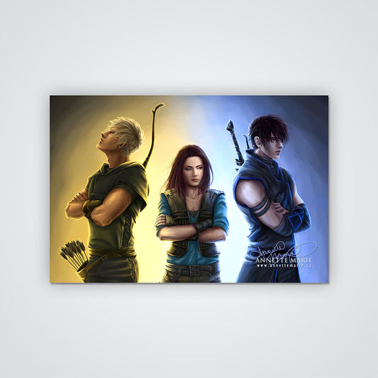 "Five Years" Art Card (Steel & Stone)
