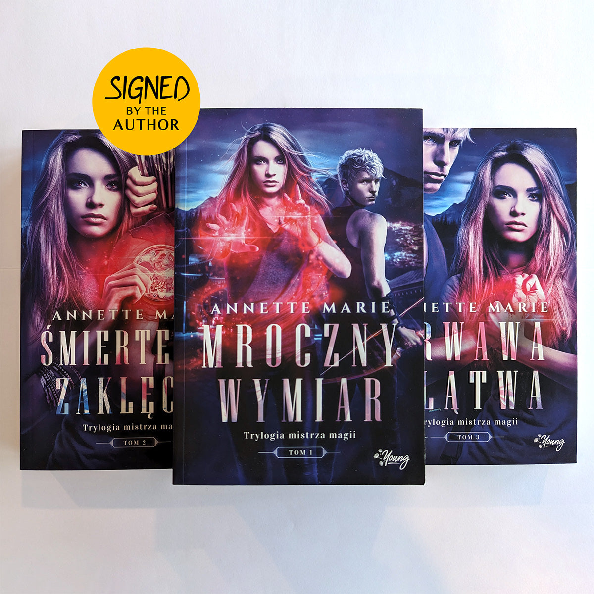 Polish Edition - Spell Weaver Trilogy: Complete Signed Set