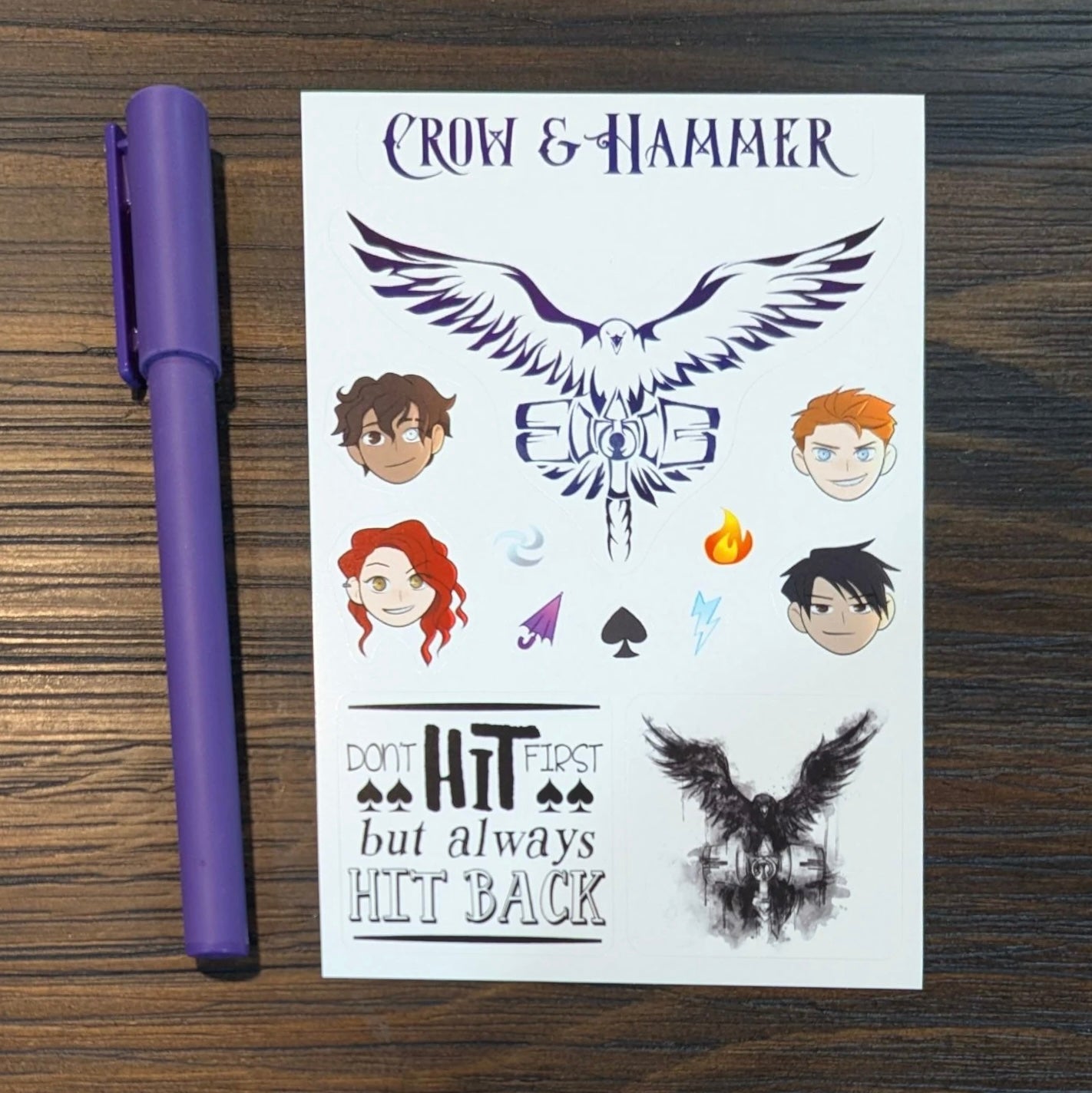 Spellbound Sticker Sheet