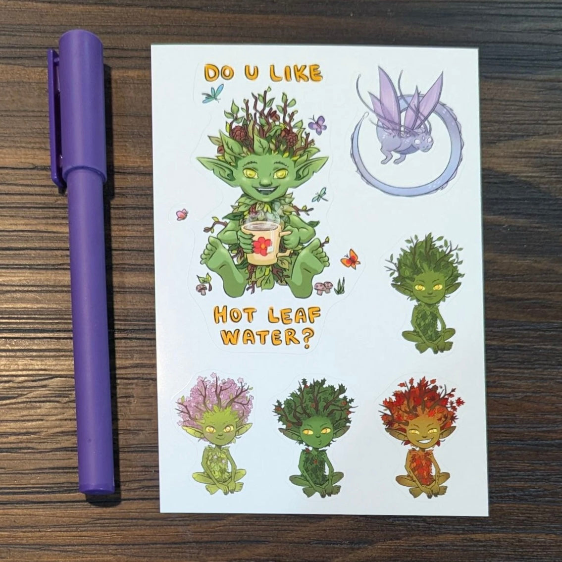 Fae Friends Sticker Sheet