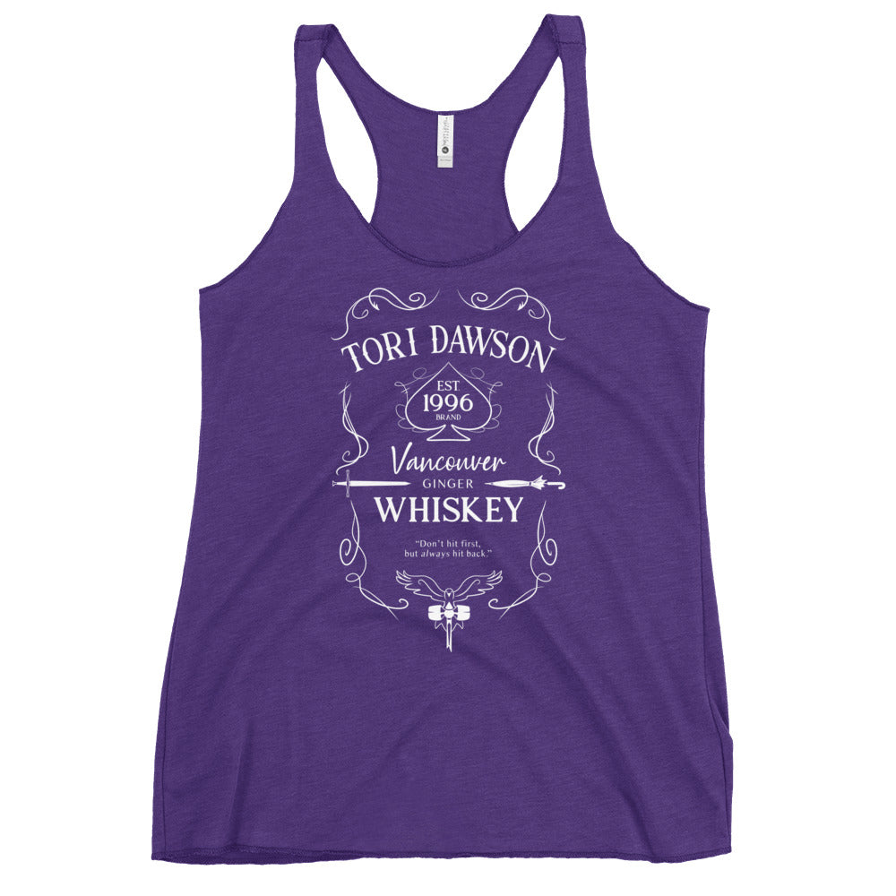 "Ginger Whiskey" Ladies' Racerback Tank (The Guild Codex)