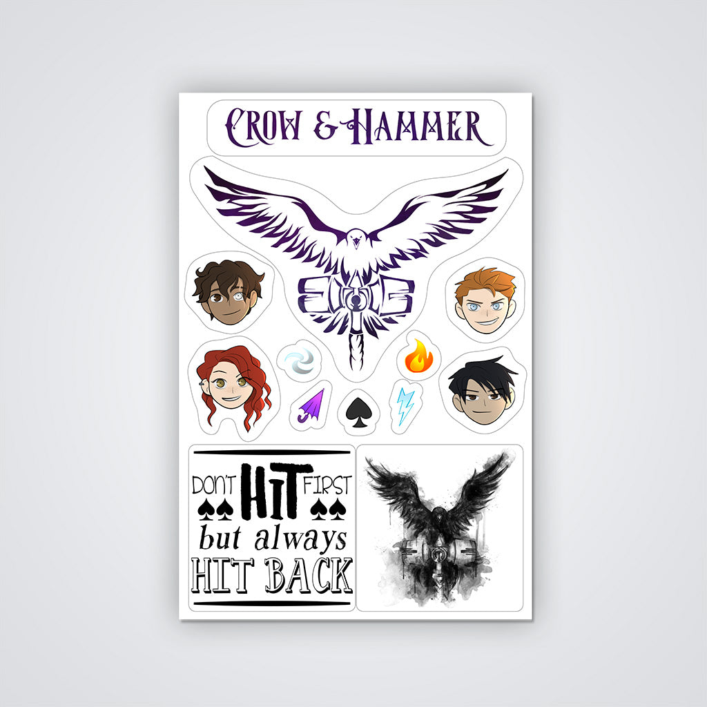 Spellbound Sticker Sheet – Annette Marie Book Shop