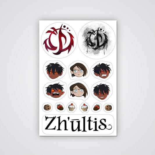 Demonized Sticker Sheet