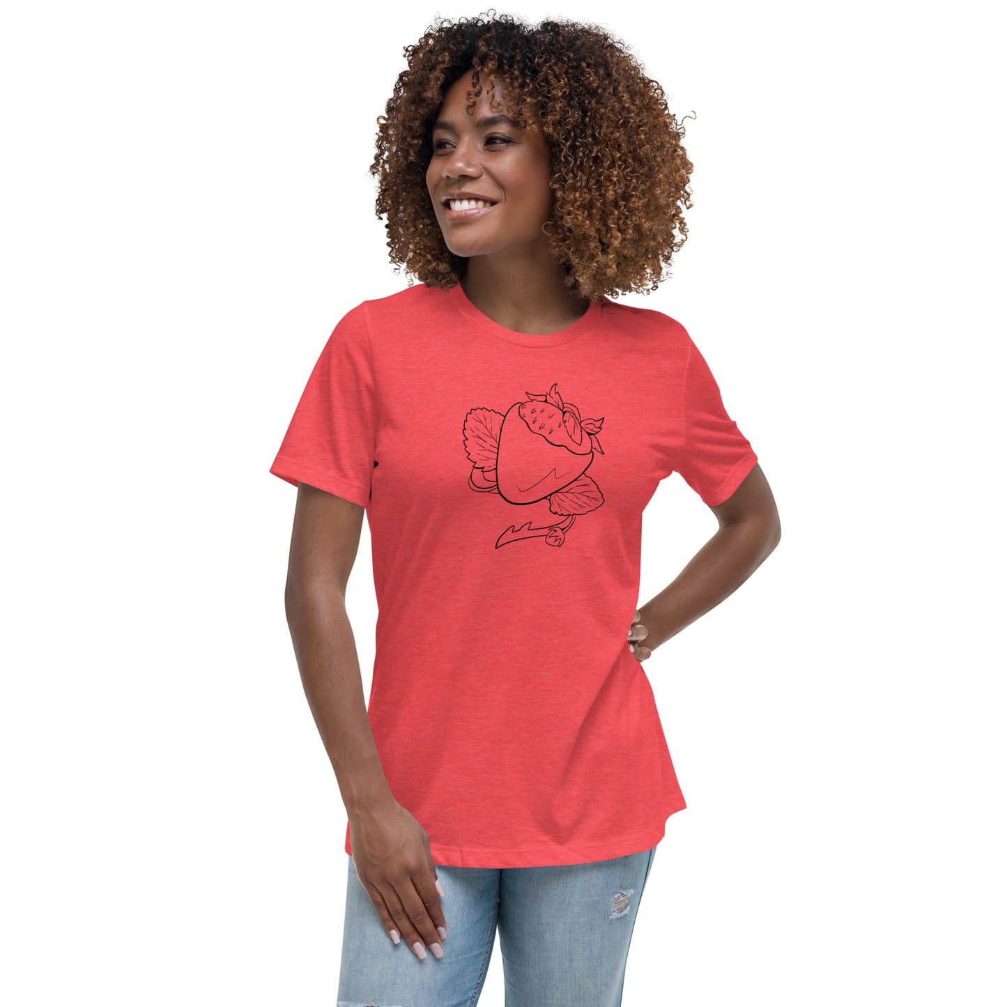 "Demon Strawberry" Women's Relaxed T-Shirt (The Guild Codex)