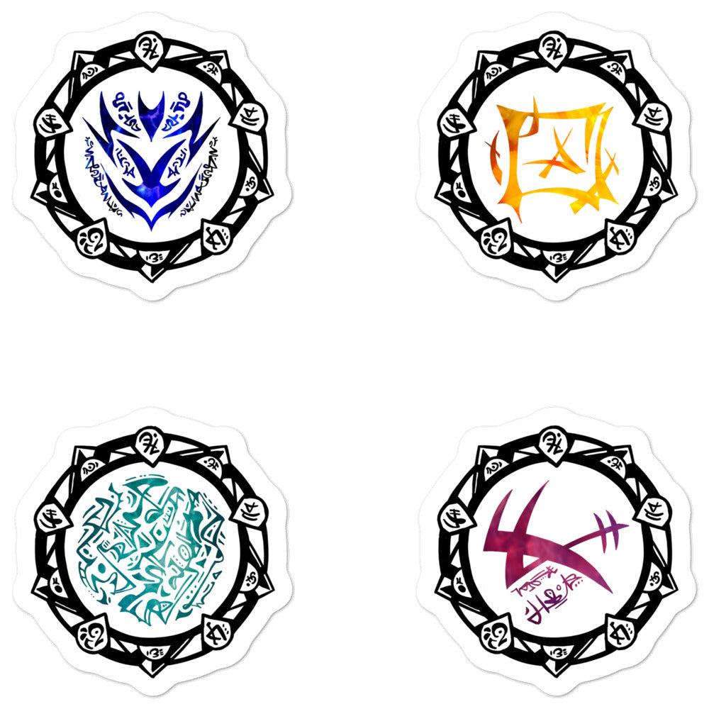 "Druid Tattoos" Sticker Set #1 (The Guild Codex)