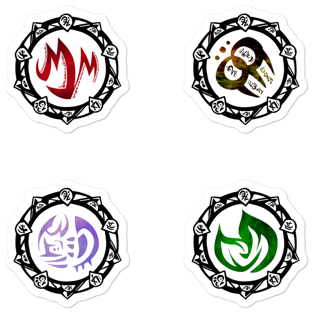 "Druid Tattoos" Sticker Set #2 (The Guild Codex)