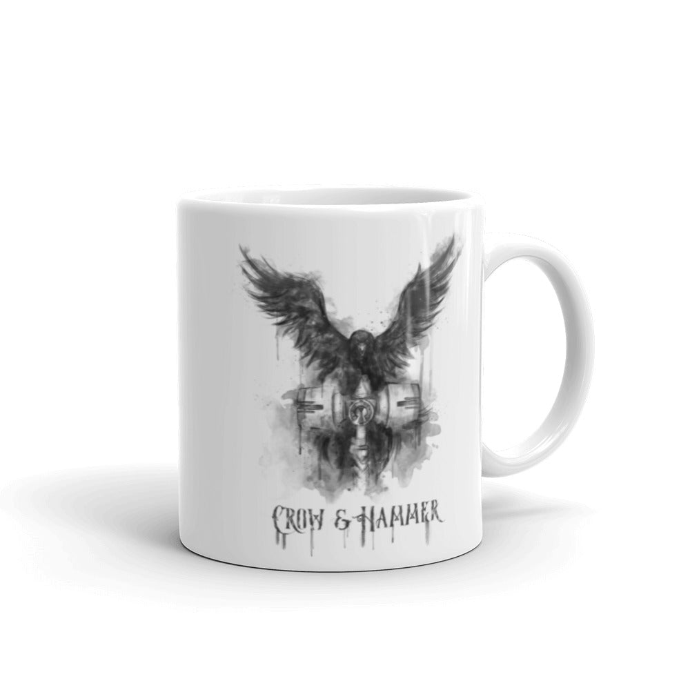 "Painted Crow & Hammer Logo" Mug (The Guild Codex)