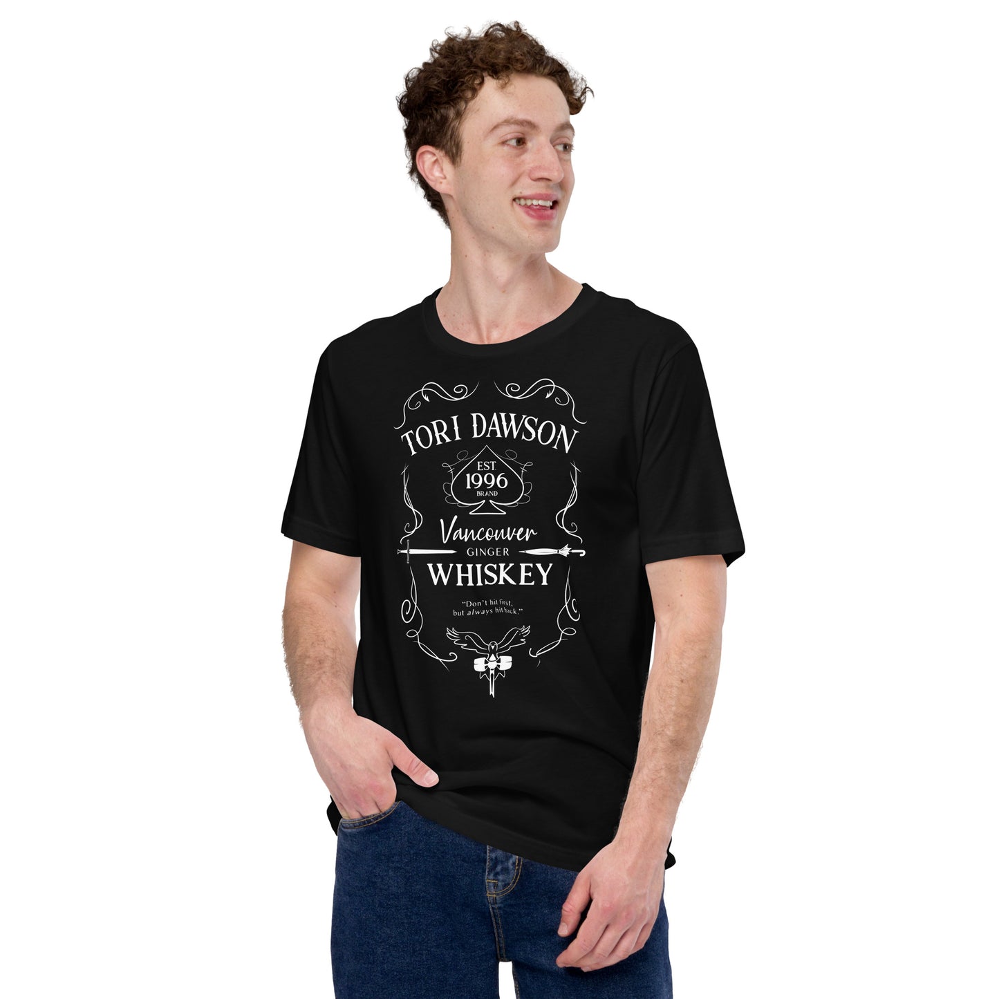 "Ginger Whiskey" Unisex T-shirt (The Guild Codex)