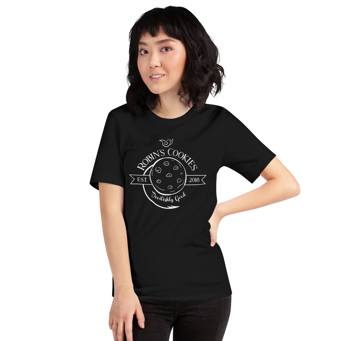 "Robin's Cookies" Unisex T-shirt (The Guild Codex)