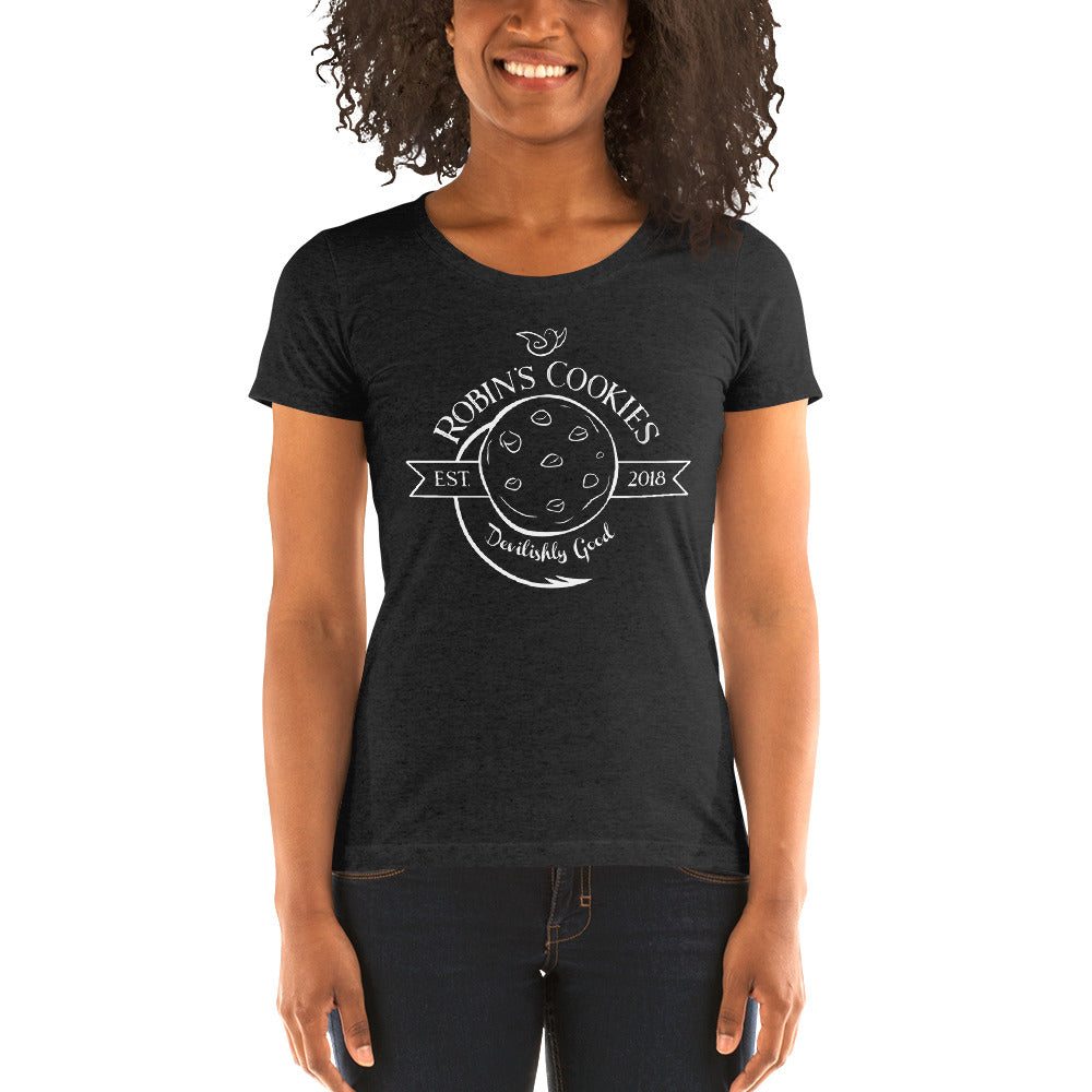 "Robin's Cookies" Ladies' Fitted T-shirt (The Guild Codex)