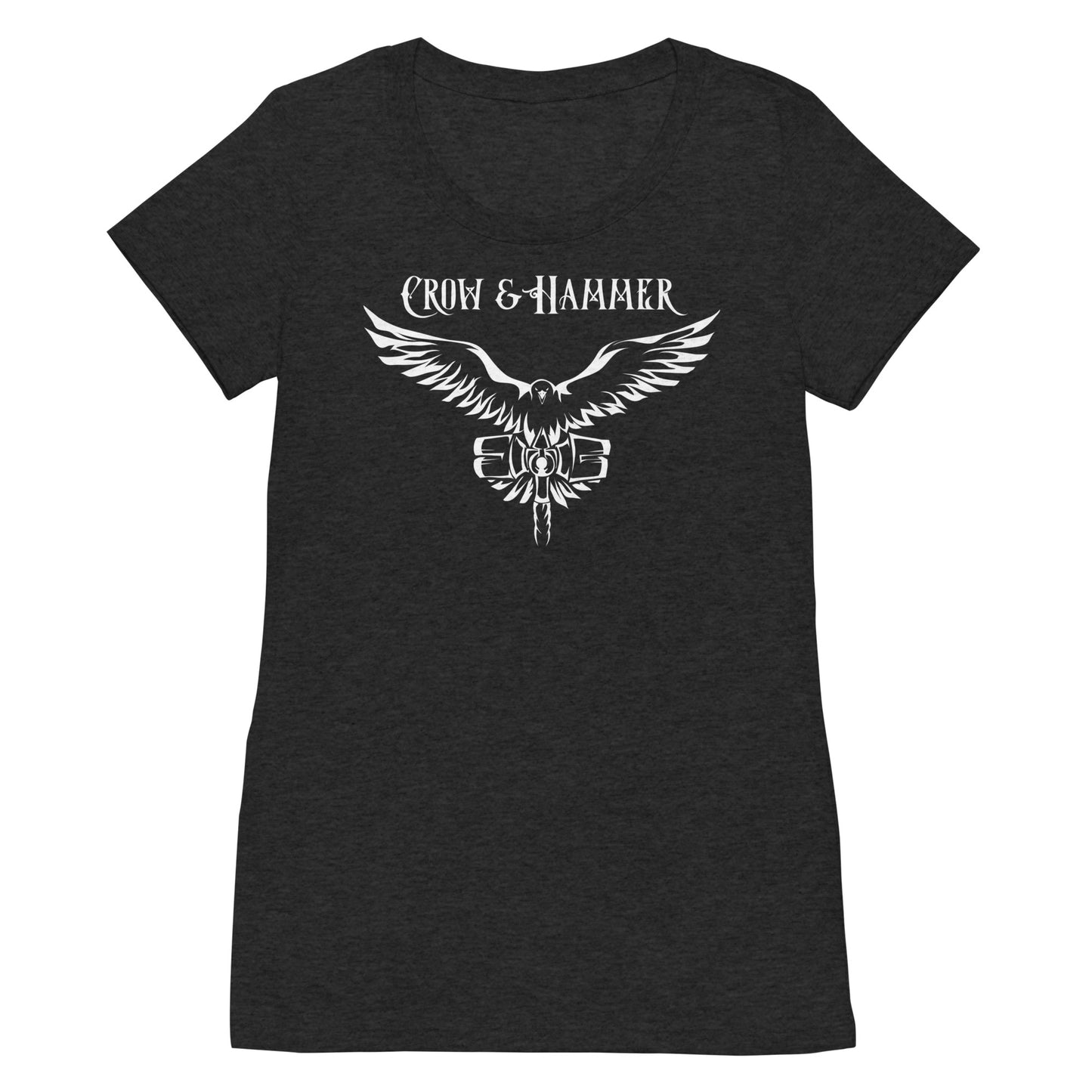 "The Crow & Hammer" Ladies' Fitted T-shirt (The Guild Codex)