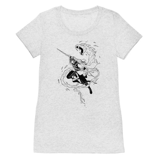 "Winter King" Ladies' Fitted T-shirt (The Guild Codex)