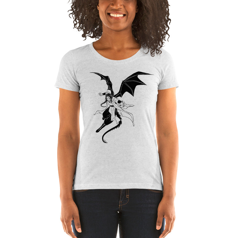 "Lord of Dragons" Ladies' Fitted T-shirt (The Guild Codex)